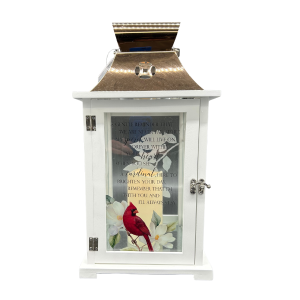 CARDINAL BRONZE LANTERN