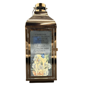 GOLD BUTTERFLY LANTERN