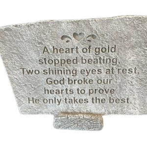Heart of Gold Stone - Large Stone