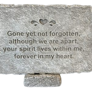 Gone Yet Not Forgotten - Large Stone