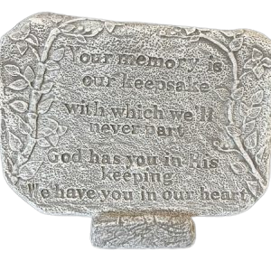 Your Memory is Our Keepsake - Large Stone